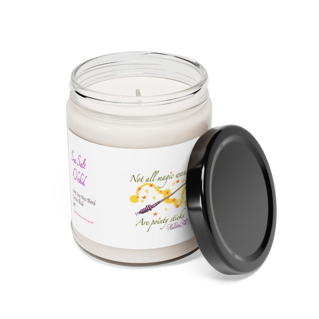 Sea Salt & Orchid Scented Soy Candle, 9oz