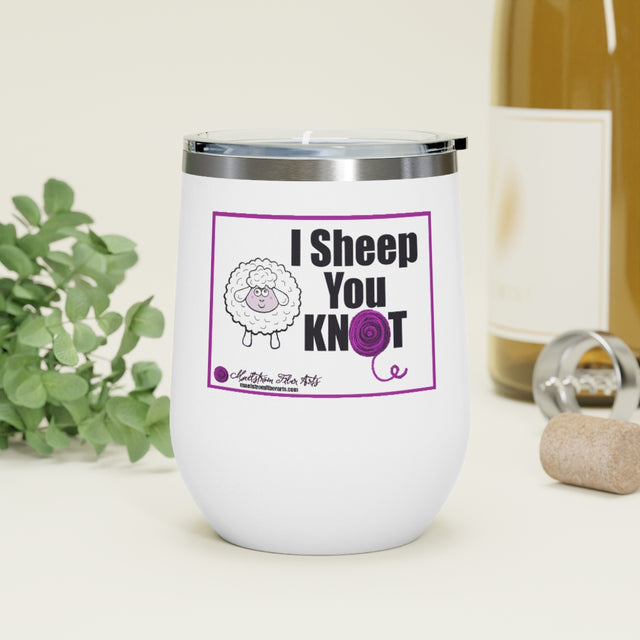 Sheepy 12oz Insulated Wine Tumbler