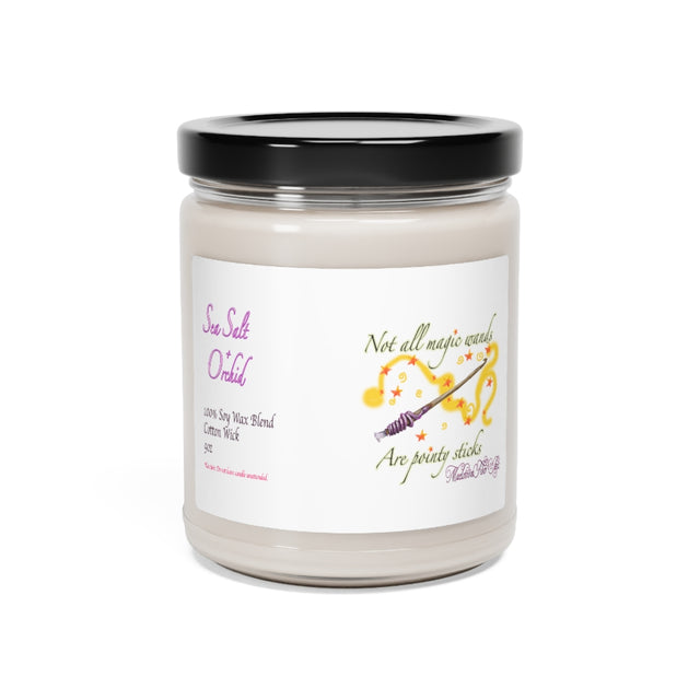 Sea Salt & Orchid Scented Soy Candle, 9oz