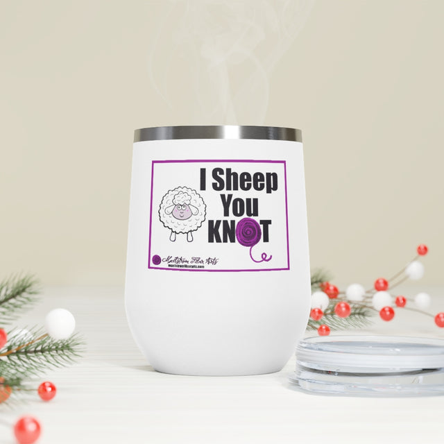 Sheepy 12oz Insulated Wine Tumbler