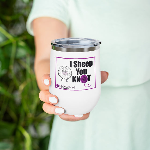 Sheepy 12oz Insulated Wine Tumbler